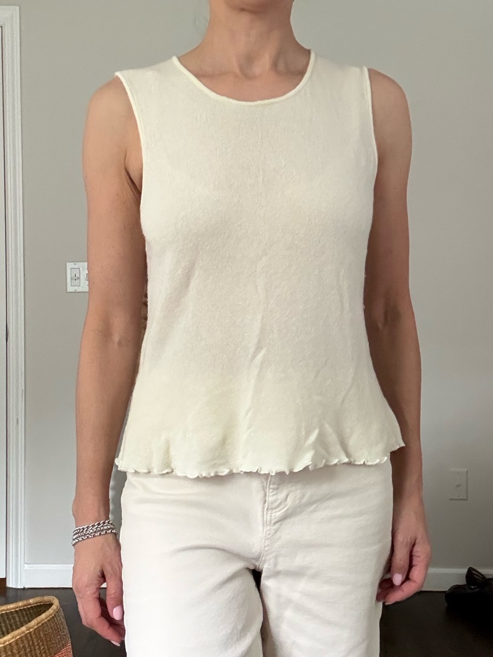Doncaster Collection Cashmere Sleeveless Top